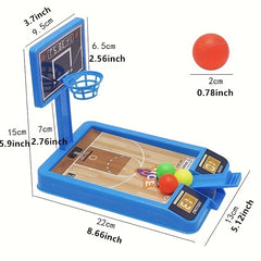 2pcs Mini Basketball Shooting Game Machine Parent-child Interaction Toy