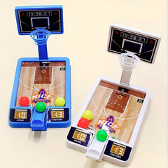 2pcs Mini Basketball Shooting Game Machine Parent-child Interaction Toy