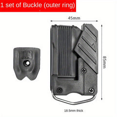 Quick Release Safety Pin Buckle Tape Measure 5M 3M 10M Steel Snap Accessories