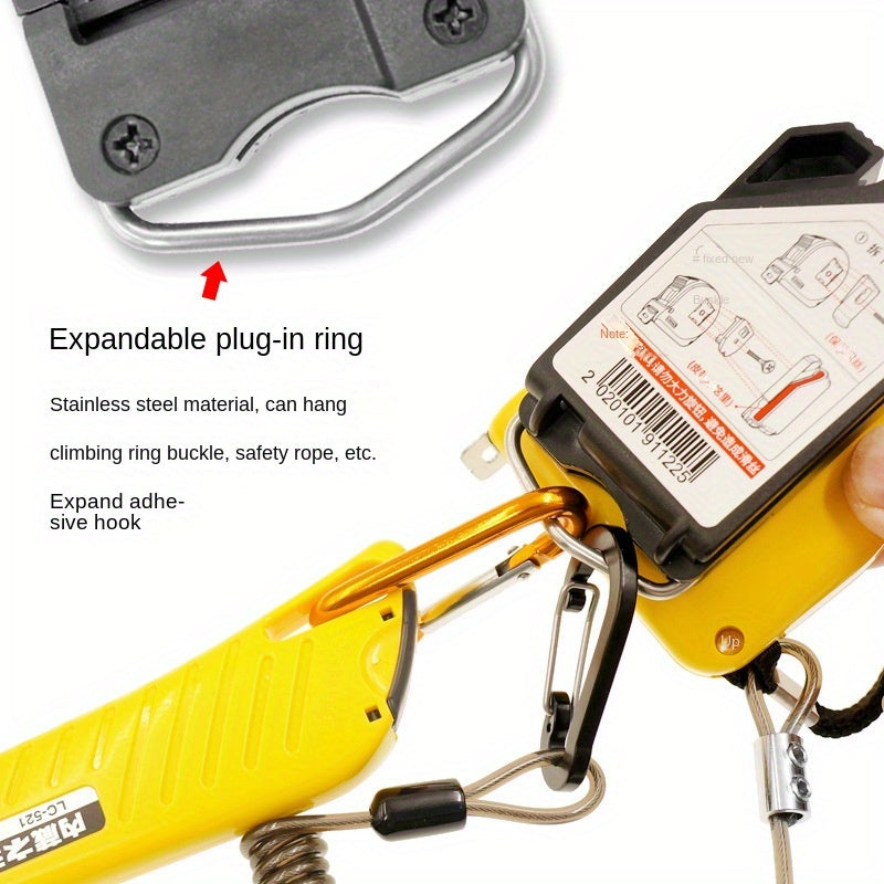 Quick Release Safety Pin Buckle Tape Measure 5M 3M 10M Steel Snap Accessories