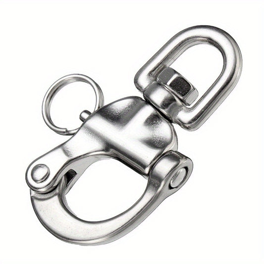 304 Stainless Steel Swivel Shackle Quick Release Anchor Chain Eye Shackle