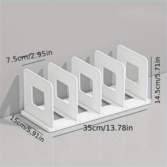 Foldable Desktop Book Stand and Desk Storage Rack