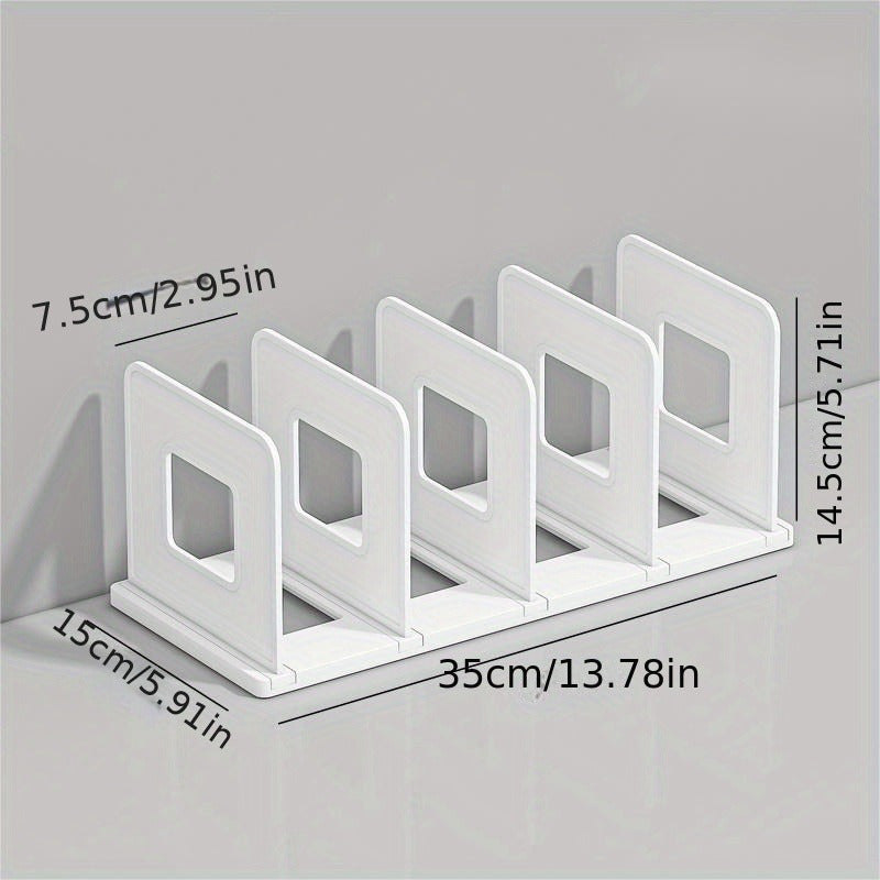 Foldable Desktop Book Stand and Desk Storage Rack