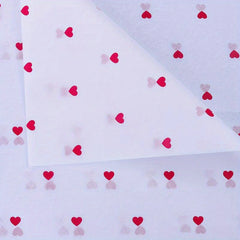 56pcs 700x500mm Peach Heart Tissue Paper DIY Craft Gift Wrapping