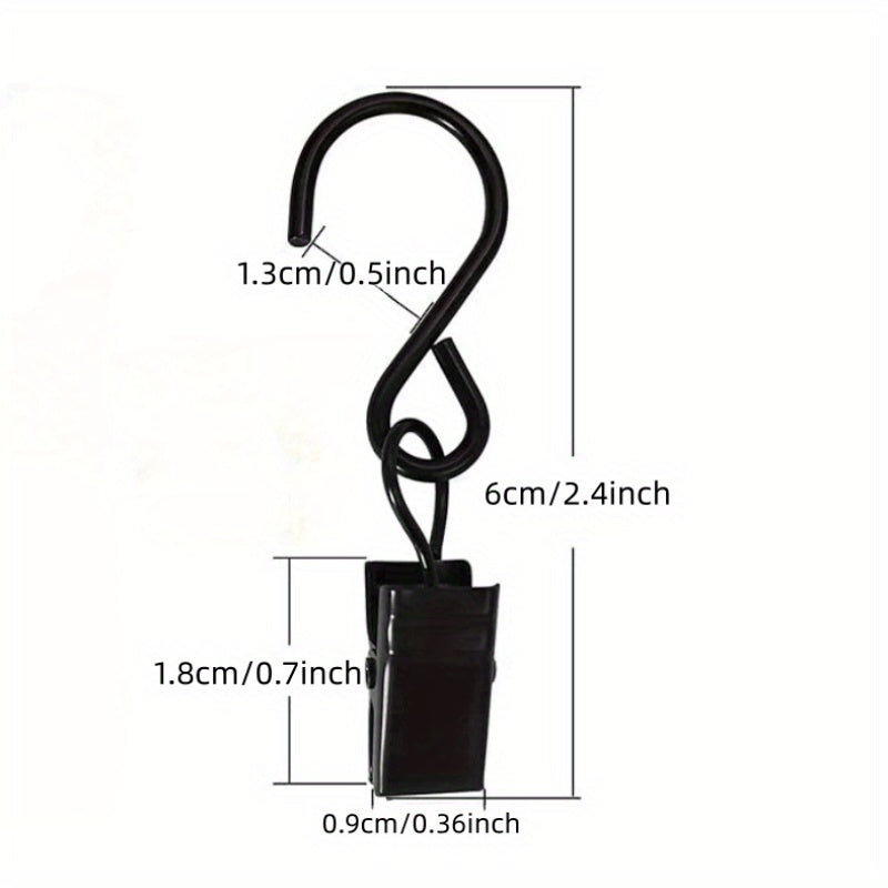 20pcs Suspension Clip Hook Camping Car Sunshade Light Clip