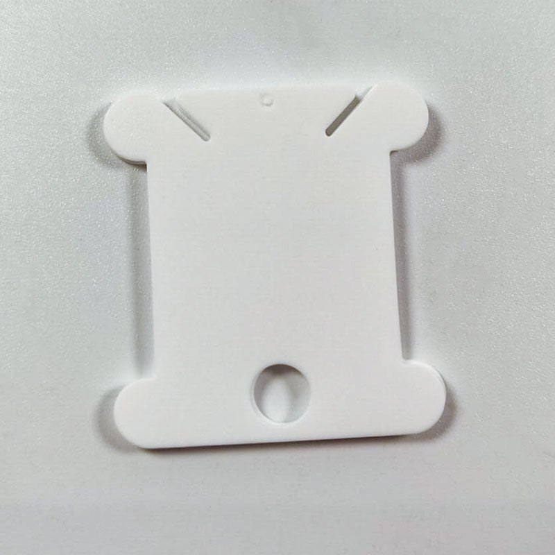 50/100pcs Cross Stitch Thread Winding Board Thread Winder Plastic Organizer