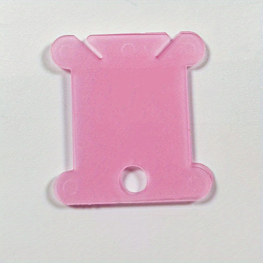 50/100pcs Cross Stitch Thread Winding Board Thread Winder Plastic Organizer