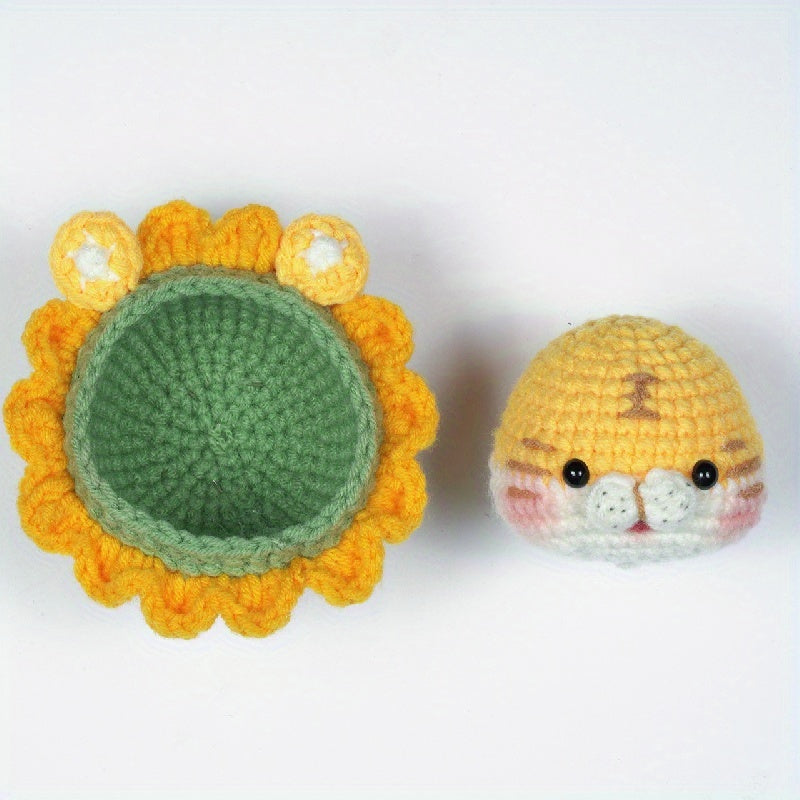 DIY Wool Ball Crochet Material Package for Beginners