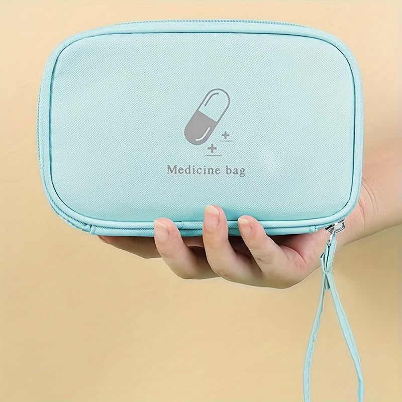 Portable Medicine Storage Box Emergency Pills Package Container