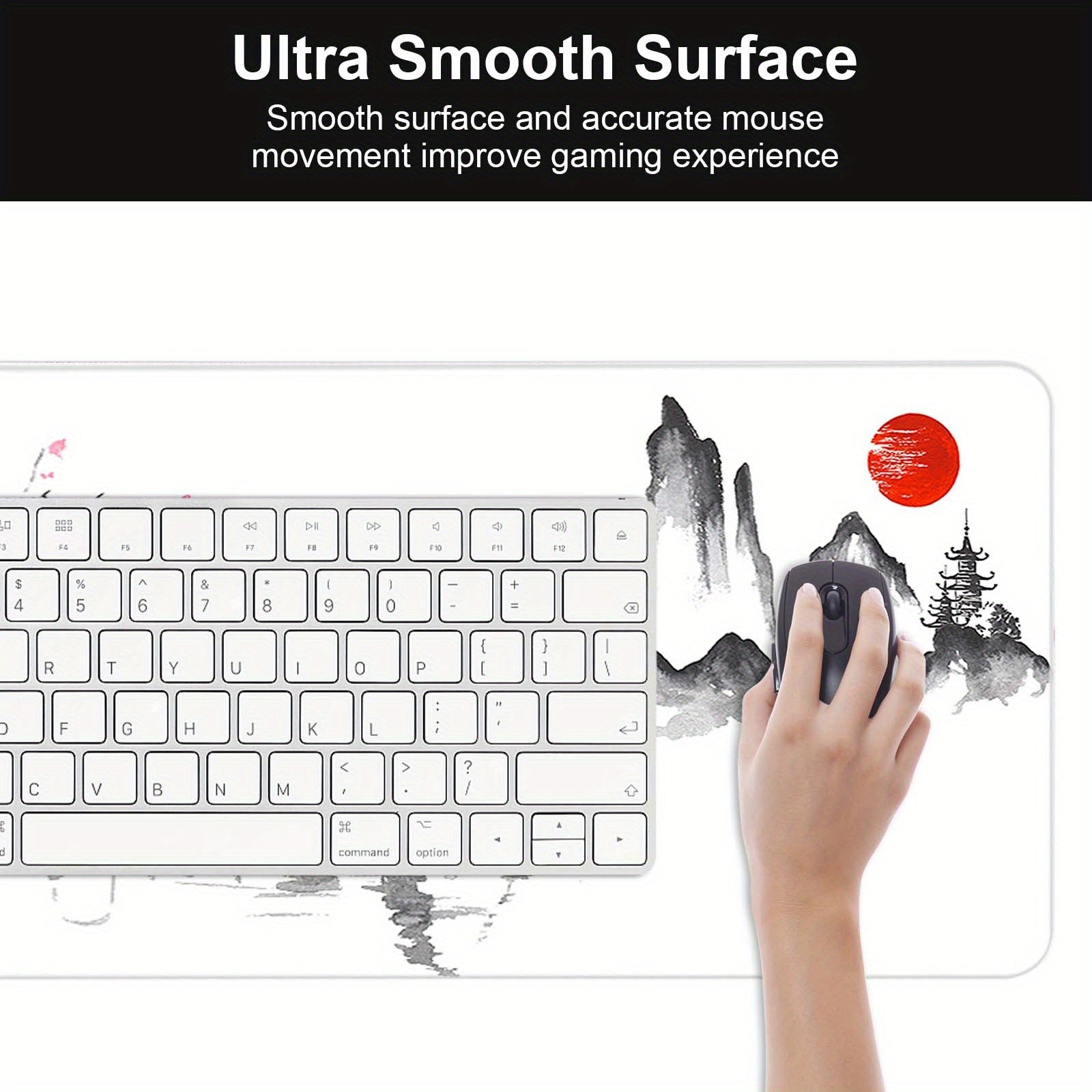 Non Slip Printed Mouse Pad Thickened Office Game Mouse Pad