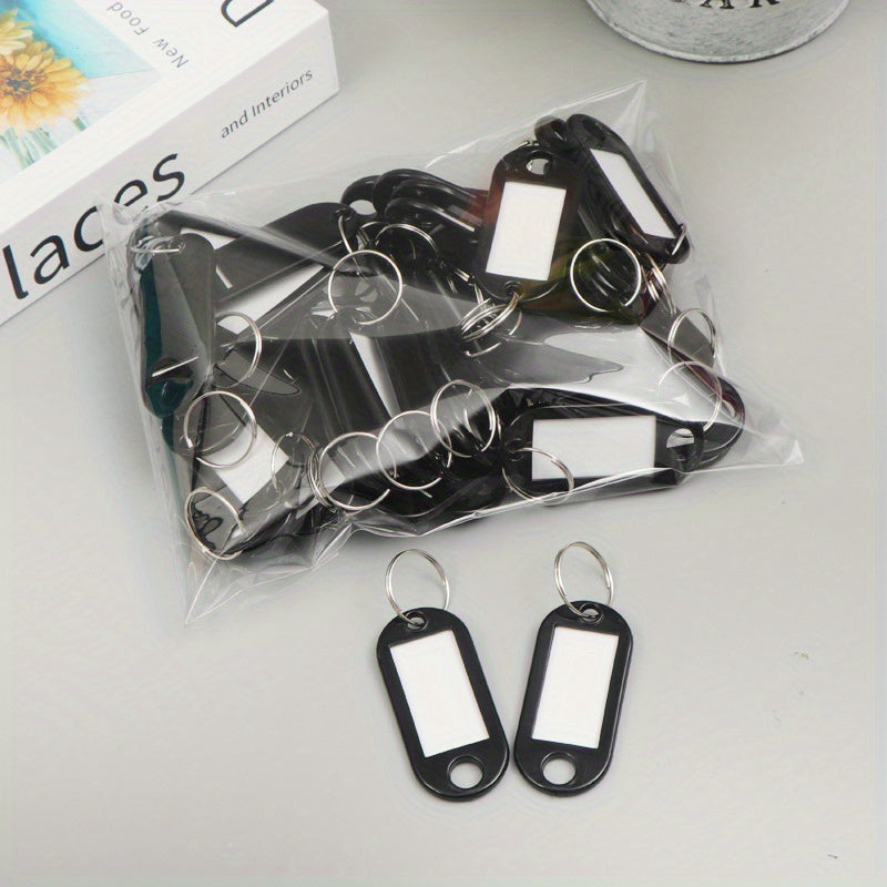 10pcs Plastic PP Key Chain Luggage Tag Hotel Number Classification