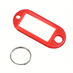 10pcs Plastic PP Key Chain Luggage Tag Hotel Number Classification