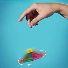5pcs Camo Bouncing Bowl Fidget Toy Hip Hop Jumping Stress Relief Outdoor Toy