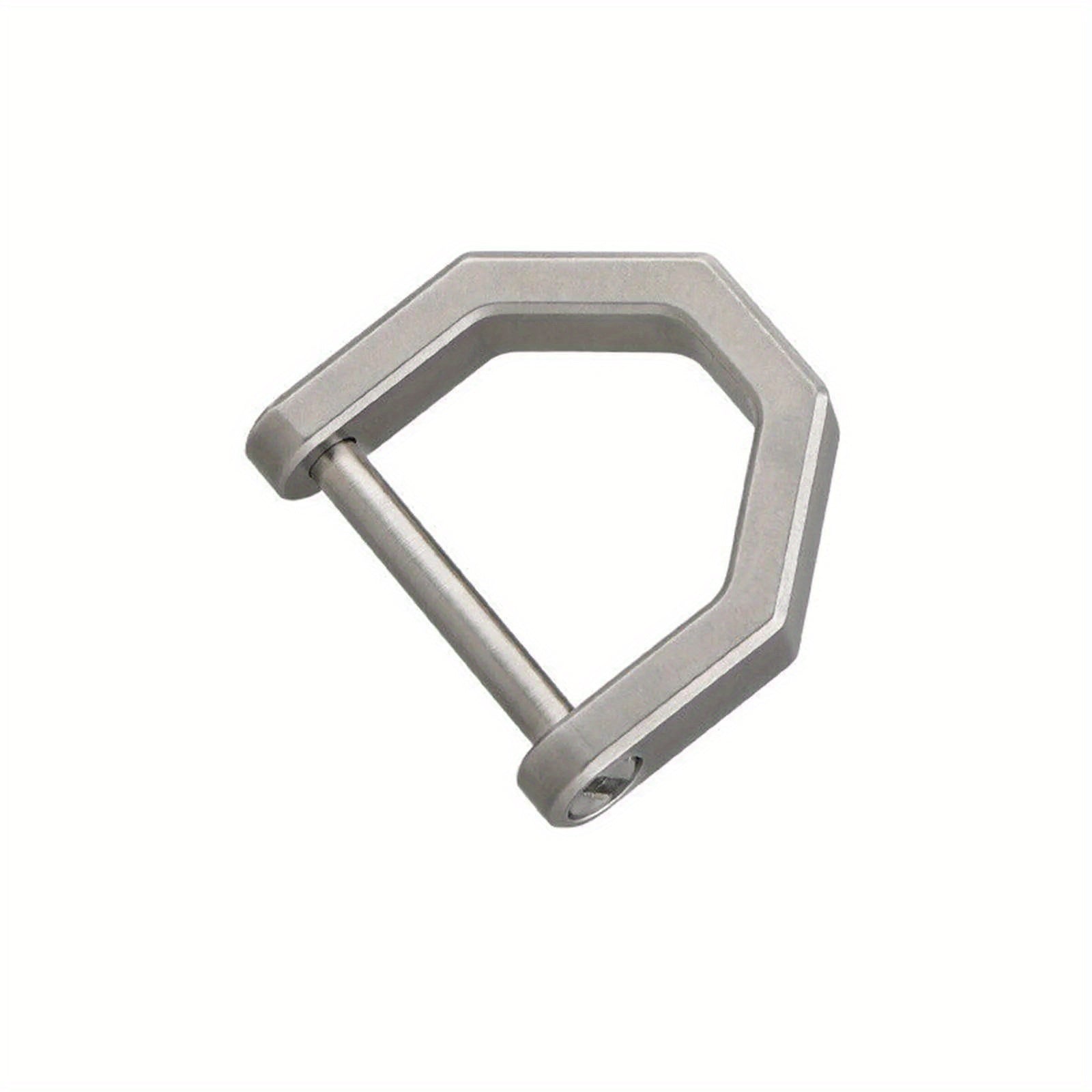 Titanium Alloy Key Ring D-Ring Keychain