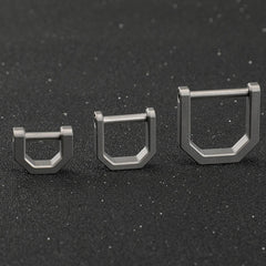 Titanium Alloy Key Ring D-Ring Keychain
