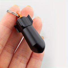 Mini Sealed Aluminum Waterproof Medicine Bottle for Outdoor Survival