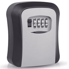Waterproof Key Lock Box Portable Combination Lockbox for House & Car Keys