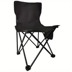 Metal Portable Folding Chair Outdoor Camping Moon Chair