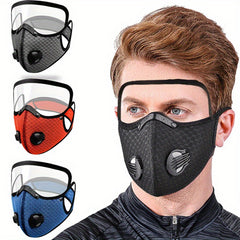 Motorcycle Riding Mask Full Face Protective Shield Haze Dust Filter