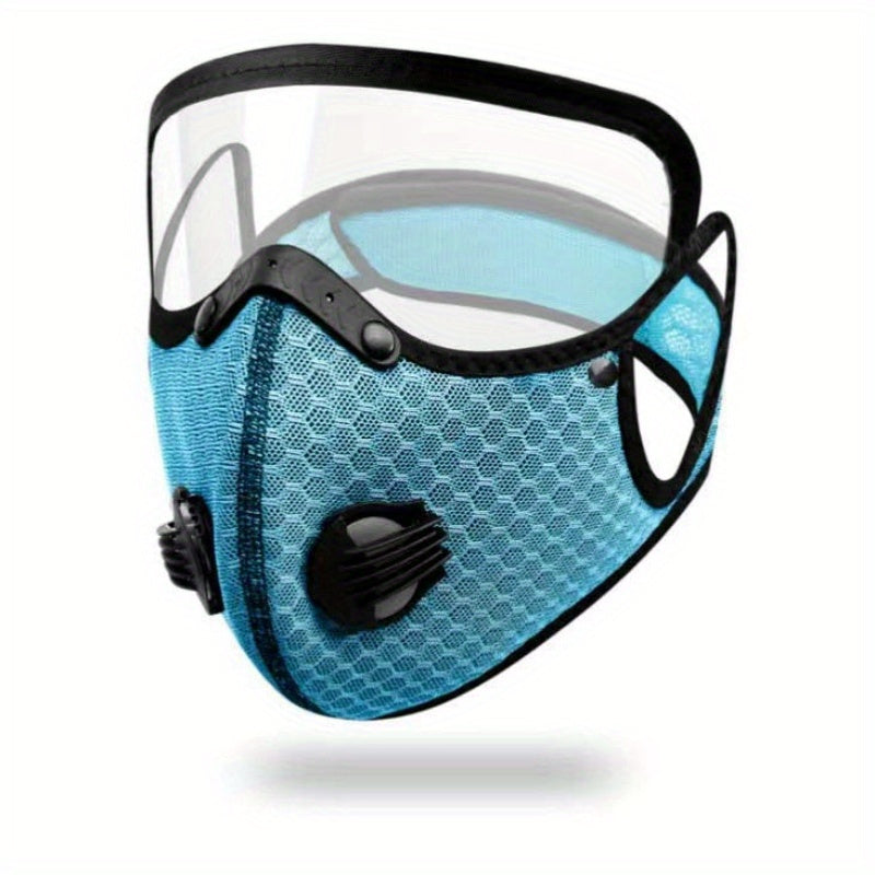Motorcycle Riding Mask Full Face Protective Shield Haze Dust Filter