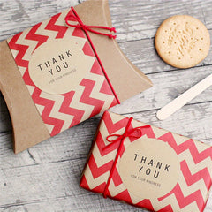 60pcs Thank You Sealing Stickers for Baking Packaging Bags