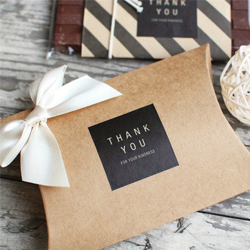 60pcs Thank You Sealing Stickers for Baking Packaging Bags