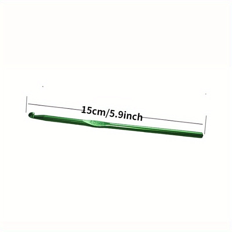 8pcs Colorful Aluminum Crochet Hook Set