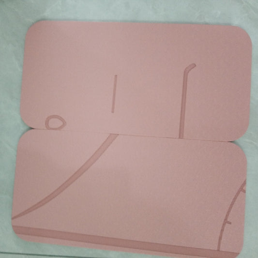 2pcs TPE Non-slip Yoga Pads Soft Fitness Support Knee Elbow Protective Pad