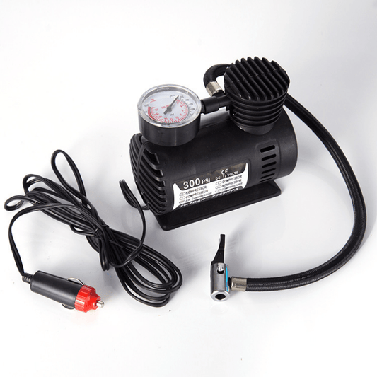 Car Accessories Mini Air Compressor 300 PSI Tire Inflator Pump 12V