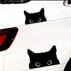 Poor Cat Stealing With Watch Vinyl Car Sticker Cover