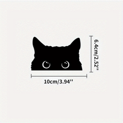 Poor Cat Stealing With Watch Vinyl Car Sticker Cover