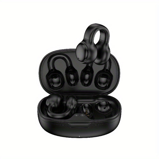 Wireless Clip on Headset Comfortable Portable Work Driving Cycling