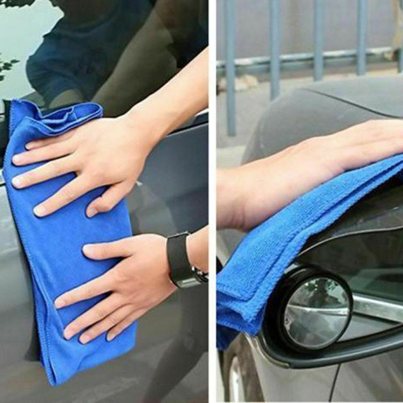 10pcs Microfiber Car Cleaning Towel for Automobile Motorcycle Washing