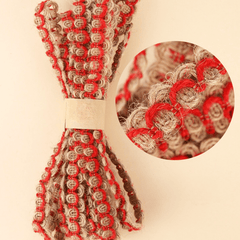 5m Khaki Hemp Rope DIY Webbing Minimalist Fiber Decorative Webbing