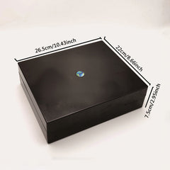 100pcs Small Square Box Coin Coin Adjustable Inner Ring Square Box 30mm