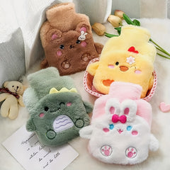 Plush Hot Water Bag for Warmth & Comfort