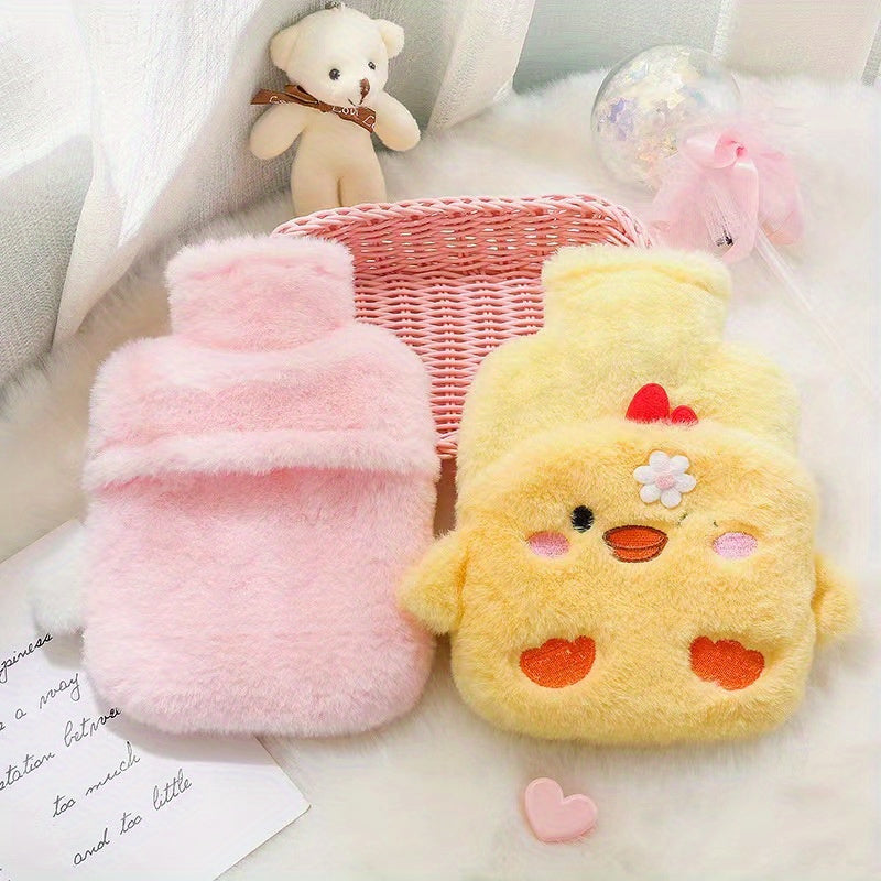 Plush Hot Water Bag for Warmth & Comfort