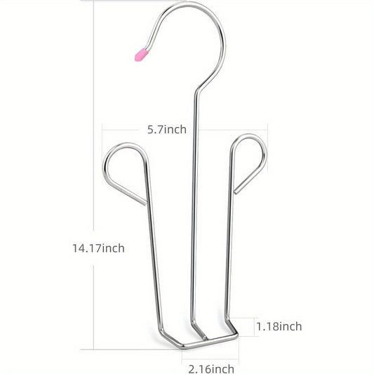 3pcs Hanging Metal Shoe Storage Hanger Anti-deformation Organizer