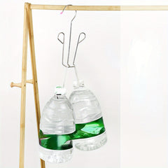 3pcs Hanging Metal Shoe Storage Hanger Anti-deformation Organizer