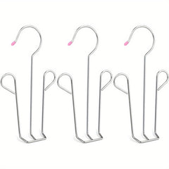 3pcs Hanging Metal Shoe Storage Hanger Anti-deformation Organizer
