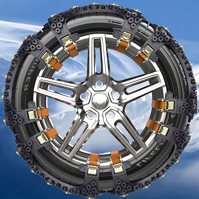 TPU Car Snow Anti-skid Chain Stay Safe On Snowy Roads