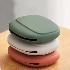 Silicone Earphone Cable Organizer Data Cable Storage Case Mini Key Box