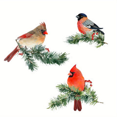 Three Birds Window Sticker Wall Decoration Self-adhesive