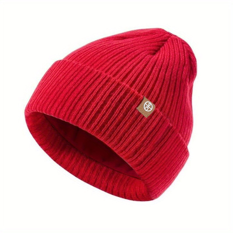 Children's Outdoor Knitted Ear Protection Hat for Autumn and Winter