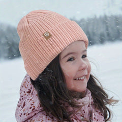 Children's Outdoor Knitted Ear Protection Hat for Autumn and Winter