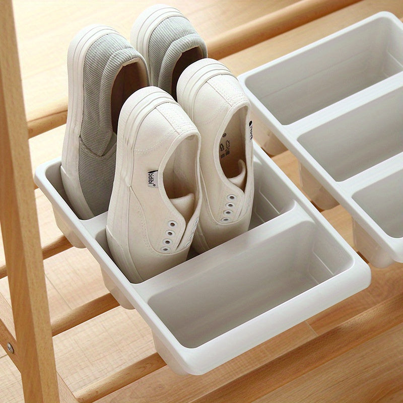 Plastic Shoe Storage Container for 3 Pairs of Shoes