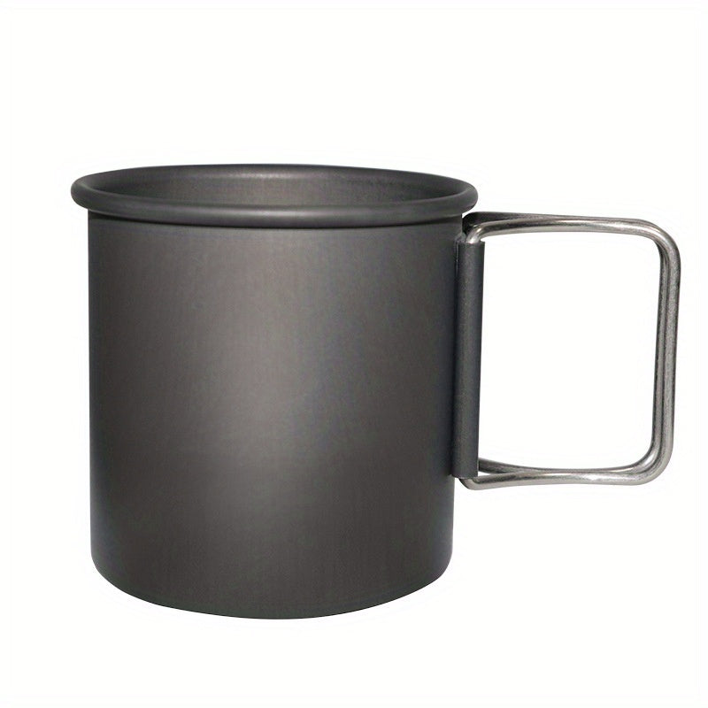 Portable Folding Aluminum Cup 300ml for Camping Picnic