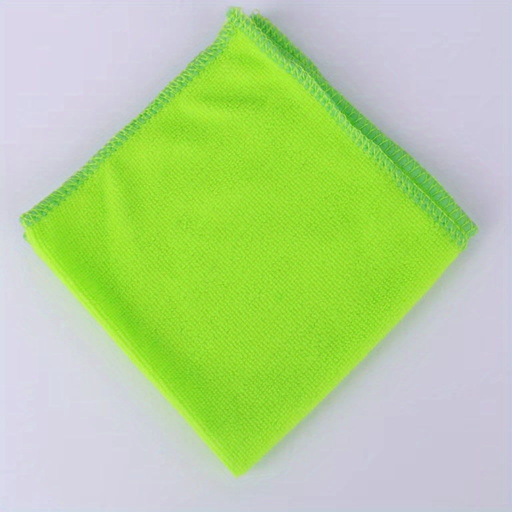 5pcs Soft Absorbent Dishcloth Cleaning Cloth for Bathroom