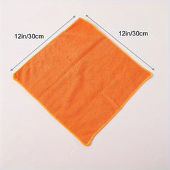 5pcs Soft Absorbent Dishcloth Cleaning Cloth for Bathroom