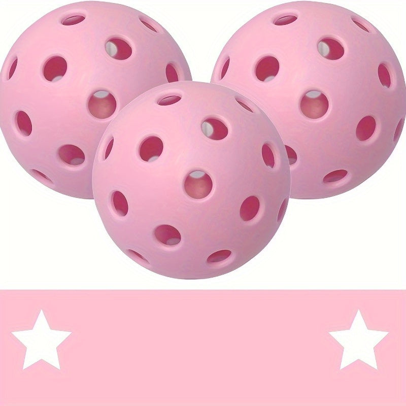 4pcs Durable Outdoor Pickleball 40 Hole Pickleball For Outdoor Play